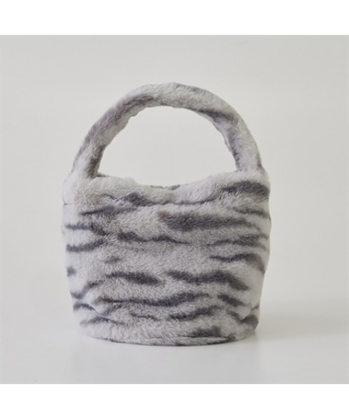 COCOPLATZ interior（ココプラッツインテリア）の「まるで猫！のようなモフモフバッグ（猫Feel）【正規品】（トートバッグ・レディース・グレー系1/ベージュ系/マルチ/ブラウン系/グレー系2/ブラック系・FREE）」の3枚目の写真