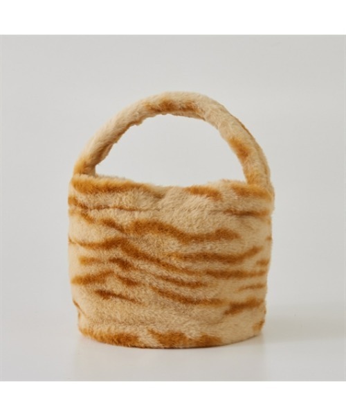 COCOPLATZ interior（ココプラッツインテリア）の「まるで猫！のようなモフモフバッグ（猫Feel）【正規品】（トートバッグ・レディース・グレー系1/ベージュ系/マルチ/ブラウン系/グレー系2/ブラック系・FREE）」の4枚目の写真