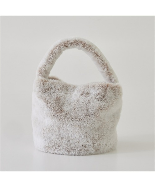 COCOPLATZ interior（ココプラッツインテリア）の「まるで猫！のようなモフモフバッグ（猫Feel）【正規品】（トートバッグ・レディース・グレー系1/ベージュ系/マルチ/ブラウン系/グレー系2/ブラック系・FREE）」の5枚目の写真