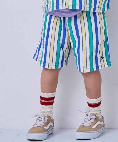 FACETASM マルチカラーストライプショートパンツ パイルマルチストライプショートパンツ/セットアップ可（その他パンツ
