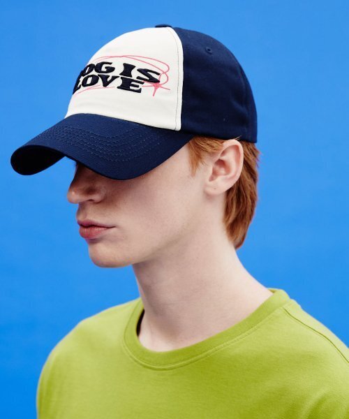 ドッグイズラブ ツートンキャップ ネイビー（キャップ）｜WaiKei