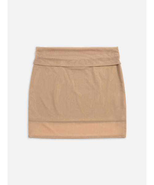 TROOEL(トルーエル)の「Mesh Fold Over Mini Skirt(スカート・レディース・その他・S/M/L)」の3枚目の写真