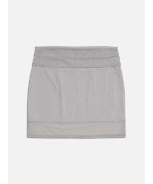 TROOEL(トルーエル)の「Mesh Fold Over Mini Skirt(スカート・レディース・その他・S/M/L)」の5枚目の写真