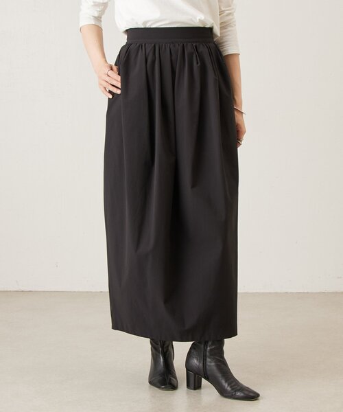 BEARDSLEY(ビアズリー)の「ヘンケイタックタフタスカート(スカート・レディース・ブラック・FREE)」の13枚目の写真
