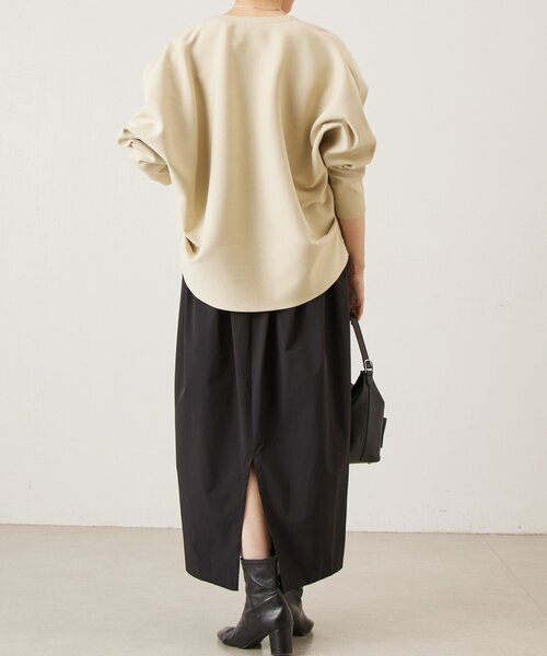 BEARDSLEY(ビアズリー)の「ヘンケイタックタフタスカート(スカート・レディース・ブラック・FREE)」の16枚目の写真