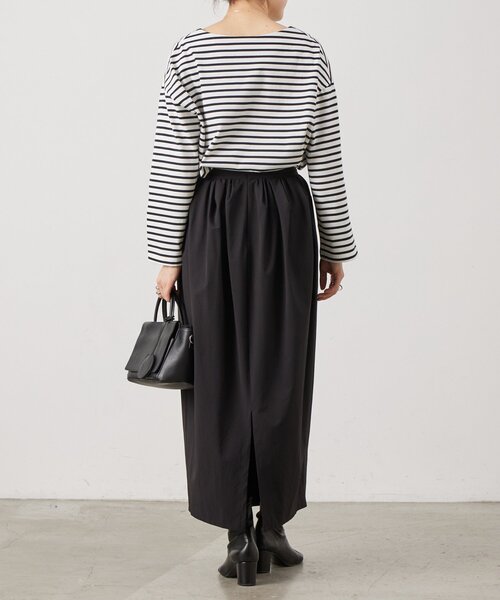 BEARDSLEY(ビアズリー)の「ヘンケイタックタフタスカート(スカート・レディース・ブラック・FREE)」の8枚目の写真