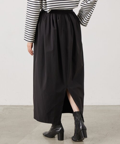BEARDSLEY(ビアズリー)の「ヘンケイタックタフタスカート(スカート・レディース・ブラック・FREE)」の5枚目の写真