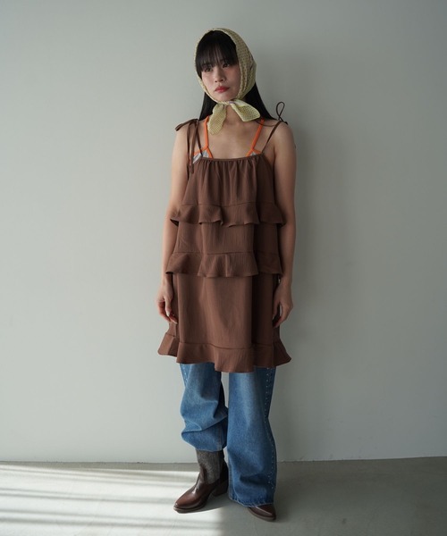 SANSeLF（サンセルフ）の「【SANSeLF】スタッズディテールデニムパンツ saw25a081（デニムパンツ・レディース・ブルー/ブラック・FREE）」の16枚目の写真