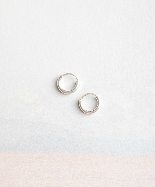 ARCHIVER（アーカイバ）の「【RES】【silver925 プレーンピアス】（ピアス（両耳用）・メンズ・シルバー・SMALL/MEDIUM/LARGE/X-SMALL/X-LARGE）」の5枚目の写真