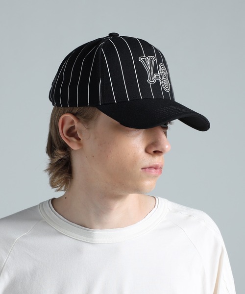 Y-3(ワイスリー)の「Y-3 PINSTRIPE CAP(キャップ・メンズ・ブラック・SMALL/MEDIUM/LARGE)」の1枚目の写真