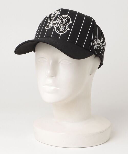 Y-3(ワイスリー)の「Y-3 PINSTRIPE CAP(キャップ・メンズ・ブラック・SMALL/MEDIUM/LARGE)」の3枚目の写真