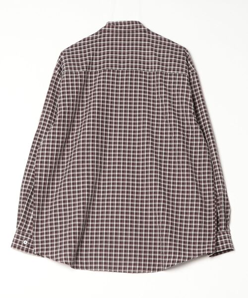 many men many mind(メニーメンメニーマインド)の「MANYMENMANYMINDS / シアサッカーチェック/L/Sシャツ(シャツ/ブラウス・メンズ・ブルー/ブラウン/ブラック・LARGE/MEDIUM)」の21枚目の写真