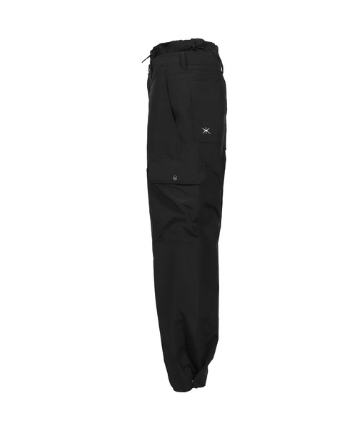 YUNSE(ユンセ)の「PADDED CARGO PANTS(カーゴパンツ・レディース・ブラック/ブラウン・OS)」の6枚目の写真