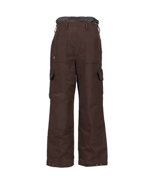 YUNSE(ユンセ)の「PADDED CARGO PANTS(カーゴパンツ・レディース・ブラック/ブラウン・OS)」の7枚目の写真