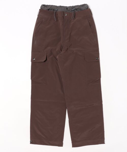 YUNSE(ユンセ)の「PADDED CARGO PANTS(カーゴパンツ・レディース・ブラック/ブラウン・OS)」の15枚目の写真