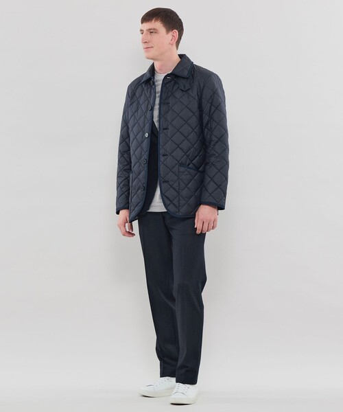 MACKINTOSH LONDON（マッキントッシュ ロンドン）の「【WEB・一部店舗限定】【WATSON】ポリエステルタフタキルティングブルゾン（ブルゾン・メンズ・ネイビー/グリーン系その他5・40/36/42/38）」の3枚目の写真