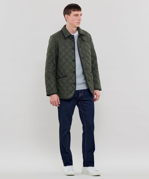 MACKINTOSH LONDON（マッキントッシュ ロンドン）の「【WEB・一部店舗限定】【WATSON】ポリエステルタフタキルティングブルゾン（ブルゾン・メンズ・ネイビー/グリーン系その他5・40/36/42/38）」の4枚目の写真