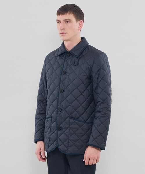 MACKINTOSH LONDON（マッキントッシュ ロンドン）の「【WEB・一部店舗限定】【WATSON】ポリエステルタフタキルティングブルゾン（ブルゾン・メンズ・ネイビー/グリーン系その他5・40/36/42/38）」の6枚目の写真