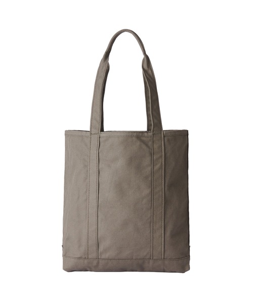 L.L.Bean（エルエルビーン）の「【L.L.Bean/エル・エル・ビーン】 record tote bag for bonjor records exclusive（トートバッグ・レディース・チャコールグレー/オレンジ・FREE）」の5枚目の写真