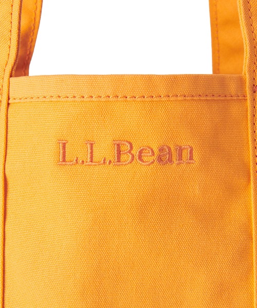 L.L.Bean（エルエルビーン）の「【L.L.Bean/エル・エル・ビーン】 record tote bag for bonjor records exclusive（トートバッグ・レディース・チャコールグレー/オレンジ・FREE）」の12枚目の写真