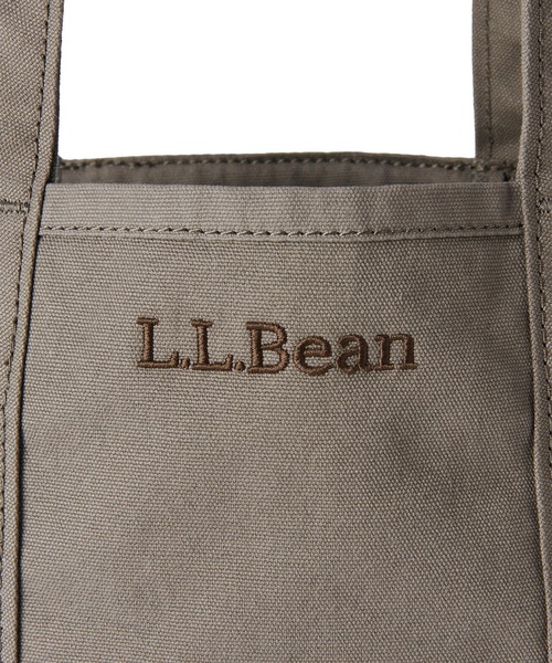 L.L.Bean（エルエルビーン）の「【L.L.Bean/エル・エル・ビーン】 record tote bag for bonjor records exclusive（トートバッグ・レディース・チャコールグレー/オレンジ・FREE）」の11枚目の写真