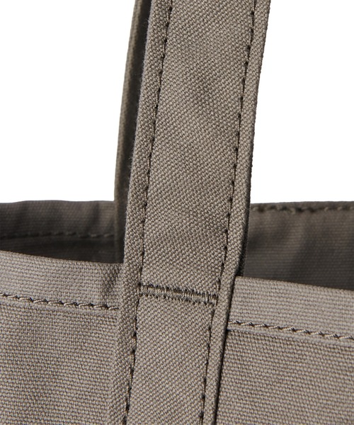 L.L.Bean（エルエルビーン）の「【L.L.Bean/エル・エル・ビーン】 record tote bag for bonjor records exclusive（トートバッグ・レディース・チャコールグレー/オレンジ・FREE）」の13枚目の写真