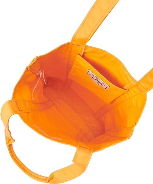 L.L.Bean（エルエルビーン）の「【L.L.Bean/エル・エル・ビーン】 record tote bag for bonjor records exclusive（トートバッグ・レディース・チャコールグレー/オレンジ・FREE）」の16枚目の写真