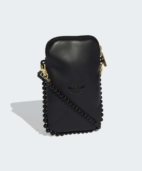 adidas(アディダス)の「フェスティバルバッグ ビーズ付き / アディダスオリジナルス adidas Originals(ショルダーバッグ・レディース・ホワイト/ブラック・FREE)」の9枚目の写真