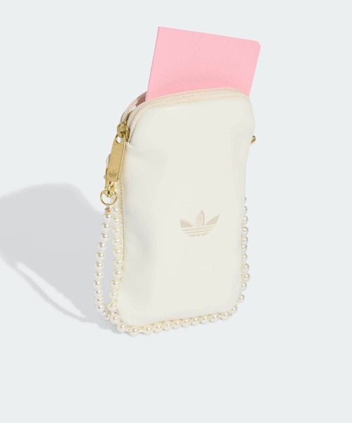 adidas(アディダス)の「フェスティバルバッグ ビーズ付き / アディダスオリジナルス adidas Originals(ショルダーバッグ・レディース・ホワイト/ブラック・FREE)」の5枚目の写真