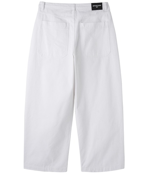 OY（オーワイ）の「『OY/オーワイ』WIDE VOLUME PANTS/ワイドボリュームパンツ（デニムパンツ・メンズ・ブラック/ホワイト・L/M/S）」の12枚目の写真