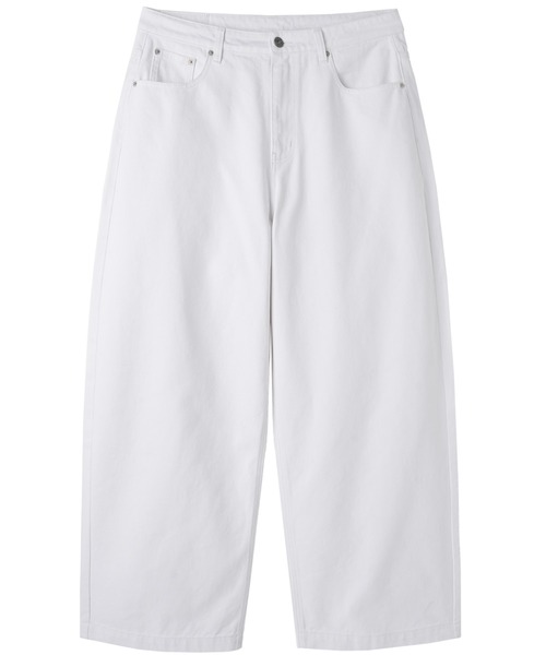 OY（オーワイ）の「『OY/オーワイ』WIDE VOLUME PANTS/ワイドボリュームパンツ（デニムパンツ・メンズ・ブラック/ホワイト・L/M/S）」の11枚目の写真