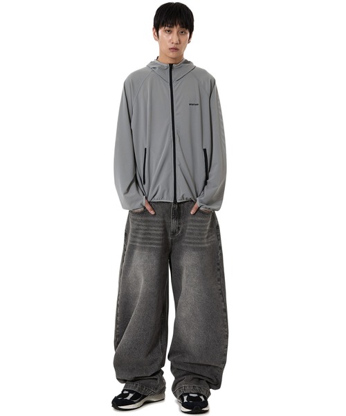 OY（オーワイ）の「『OY/オーワイ』WIDE VOLUME PANTS/ワイドボリュームパンツ（デニムパンツ・メンズ・ブラック/ホワイト・L/M/S）」の17枚目の写真
