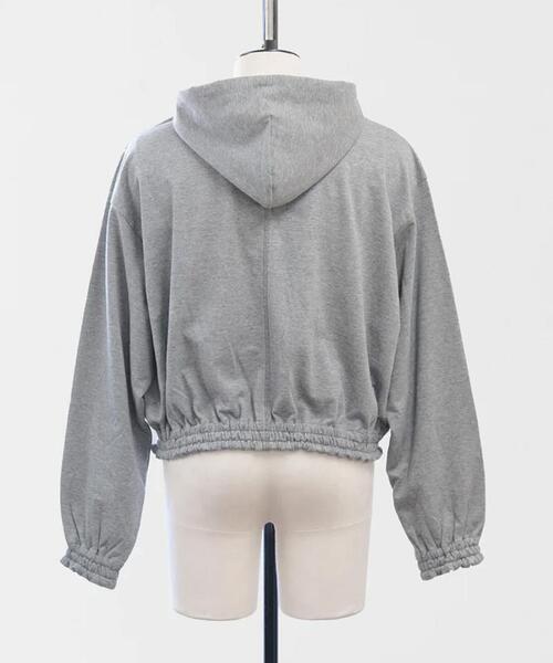 SHINYAKOZUKA(シンヤコヅカ)の「SHINYA KOZUKA/シンヤコズカ/ORDINARY HOME OLD ZIP HOODIE(パーカー・メンズ・ブラック/グレー・M/S)」の7枚目の写真
