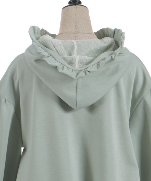 axes femme POETIQUE（アクシーズファムポエティック）の「リボン付きバルーンフーディー（Tシャツ/カットソー・レディース・イエロー/ミント/ピンク・MEDIUM）」の21枚目の写真