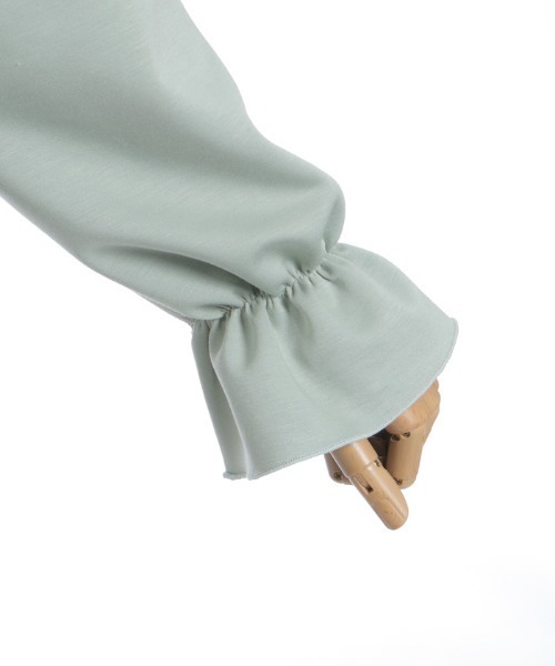 axes femme POETIQUE（アクシーズファムポエティック）の「リボン付きバルーンフーディー（Tシャツ/カットソー・レディース・イエロー/ミント/ピンク・MEDIUM）」の22枚目の写真