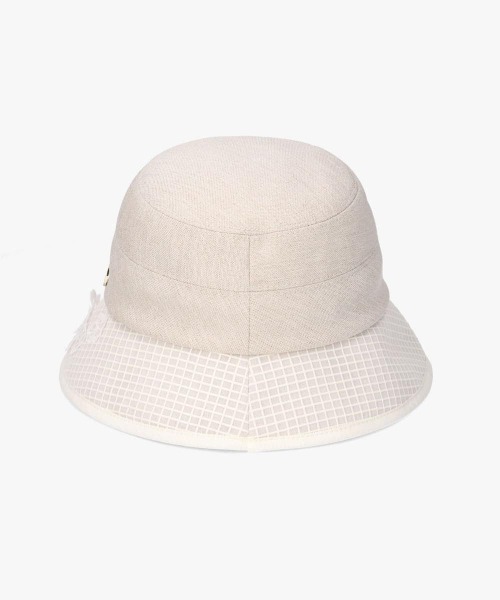 Chapeau d' O(シャポードオー)の「Chapeau d' O Flower Lace Linela Cloche / シャポードオー(ハット・レディース・ブラック/ナチュラル・M/57.5cm)」の15枚目の写真