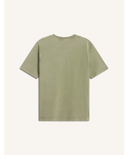 Maison Kitsune(メゾンキツネ)の「DOUBLE FOX HEAD FADED COMFORT TEE-SHIRT(Tシャツ/カットソー・メンズ・カーキ・XS/XL/S/M/L)」の2枚目の写真