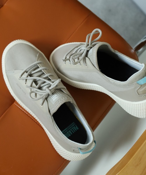 PALLADIUM(パラディウム)の「PALLANOVA CVS パラノヴァキャンバス スニーカー(スニーカー・レディース・ブラック/グレー系/オフホワイト・24cm/23.5cm/25cm/24.5cm/22.5cm)」の8枚目の写真