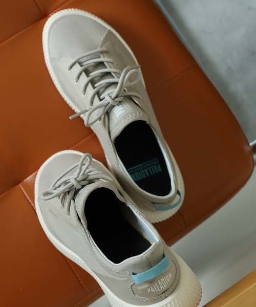 PALLADIUM(パラディウム)の「PALLANOVA CVS パラノヴァキャンバス スニーカー(スニーカー・レディース・ブラック/グレー系/オフホワイト・24cm/23.5cm/25cm/24.5cm/22.5cm)」の9枚目の写真