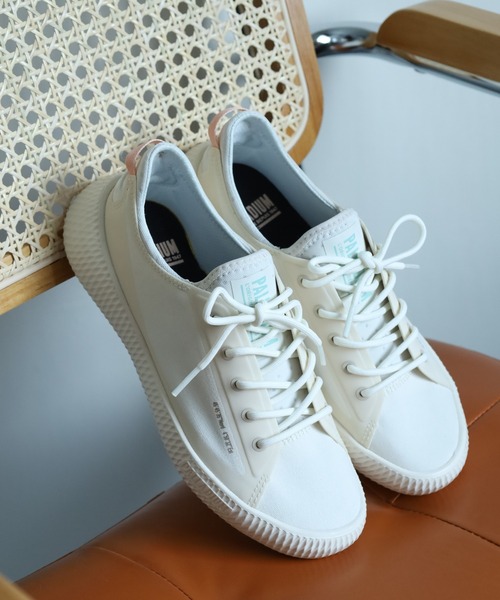 PALLADIUM(パラディウム)の「PALLANOVA CVS パラノヴァキャンバス スニーカー(スニーカー・レディース・ブラック/グレー系/オフホワイト・24cm/23.5cm/25cm/24.5cm/22.5cm)」の10枚目の写真
