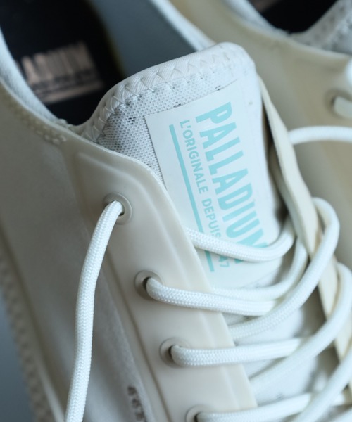 PALLADIUM(パラディウム)の「PALLANOVA CVS パラノヴァキャンバス スニーカー(スニーカー・レディース・ブラック/グレー系/オフホワイト・24cm/23.5cm/25cm/24.5cm/22.5cm)」の11枚目の写真
