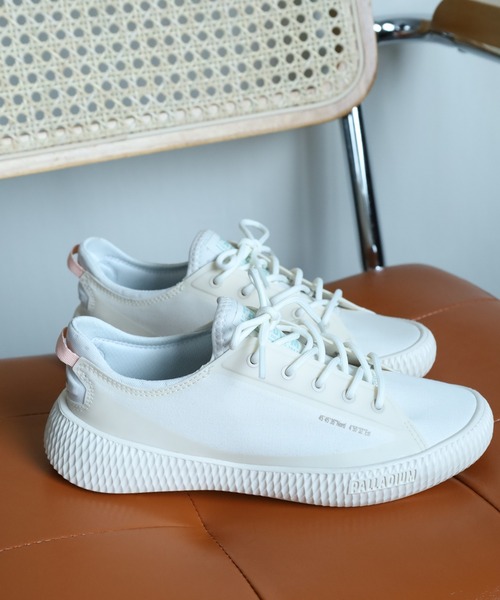 PALLADIUM(パラディウム)の「PALLANOVA CVS パラノヴァキャンバス スニーカー(スニーカー・レディース・ブラック/グレー系/オフホワイト・24cm/23.5cm/25cm/24.5cm/22.5cm)」の14枚目の写真