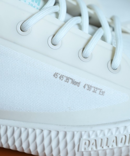 PALLADIUM(パラディウム)の「PALLANOVA CVS パラノヴァキャンバス スニーカー(スニーカー・レディース・ブラック/グレー系/オフホワイト・24cm/23.5cm/25cm/24.5cm/22.5cm)」の15枚目の写真