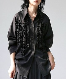 フリルデザイン シャツ