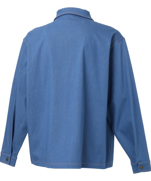 PUMA(プーマ)の「プーマ PUMA ESS ELEVATED デニム ライク JKT(デニムジャケット・メンズ・ネイビー/ブルー・LL/3L/S/M/L)」の7枚目の写真