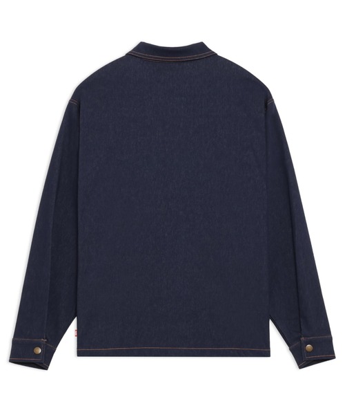 PUMA(プーマ)の「プーマ PUMA ESS ELEVATED デニム ライク JKT(デニムジャケット・メンズ・ネイビー/ブルー・LL/3L/S/M/L)」の16枚目の写真