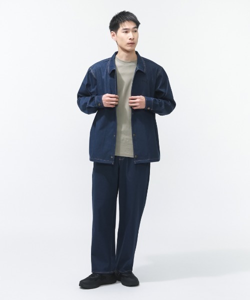 PUMA(プーマ)の「プーマ PUMA ESS ELEVATED デニム ライク JKT(デニムジャケット・メンズ・ネイビー/ブルー・LL/3L/S/M/L)」の10枚目の写真