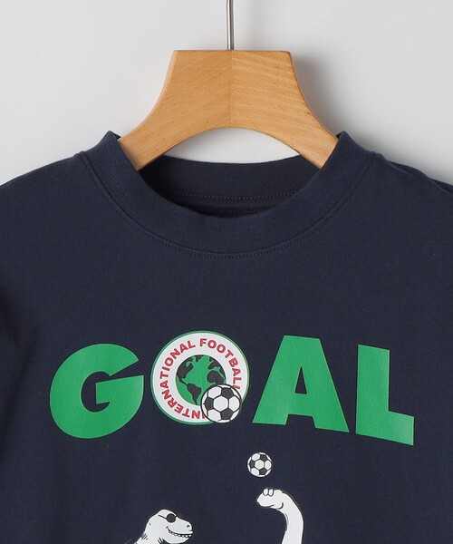 ARCH & LINE(アーチアンドライン)の「【SHIPS KIDS別注】ARCH&LINE:100~130cm / 恐竜 長袖 Tシャツ(Tシャツ/カットソー・キッズ・ホワイト/ネイビー・100/110/120/130)」の19枚目の写真