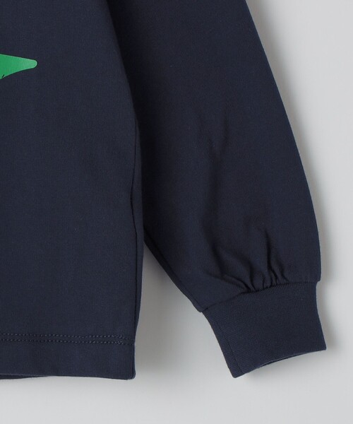 ARCH & LINE(アーチアンドライン)の「【SHIPS KIDS別注】ARCH&LINE:100~130cm / 恐竜 長袖 Tシャツ(Tシャツ/カットソー・キッズ・ホワイト/ネイビー・100/110/120/130)」の20枚目の写真