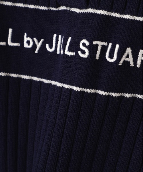 JILL by JILL STUART(ジルバイジルスチュアート)の「ポロ襟配色ラインリブニット(ニット/セーター・レディース・ネイビー/ブルー/ホワイト/ピンク・FREE)」の20枚目の写真